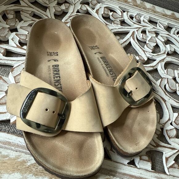 Birkenstock Slide Big Buckle Sandals Shoes Women’s 6 37